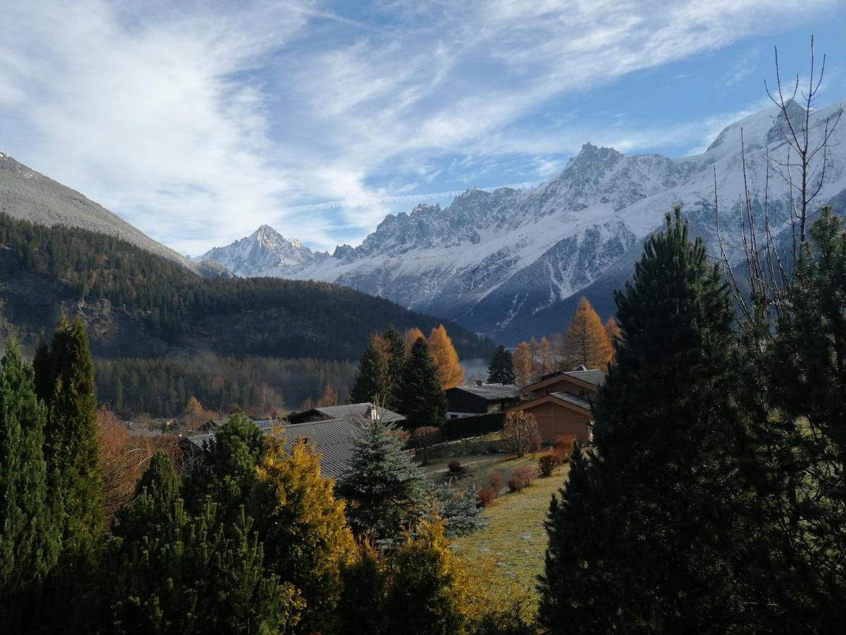 Thendia Montblanc Villa Les Houches Bagian luar foto